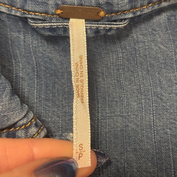 Free People Tencel Swing Jacket - Picture 8 of 9